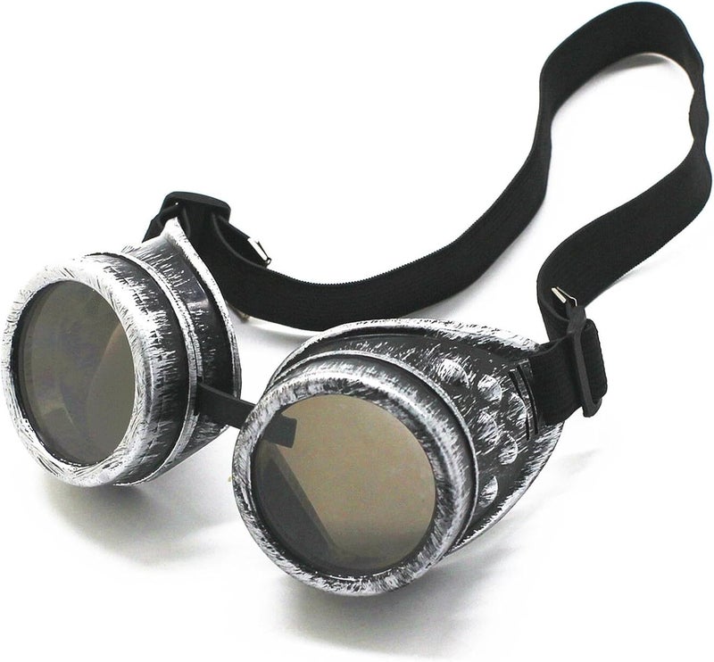 DDlife New Sell Vintage Steampunk Goggles Glasses Mad Scientist Goggles for Cosplay Costumes - Image 2